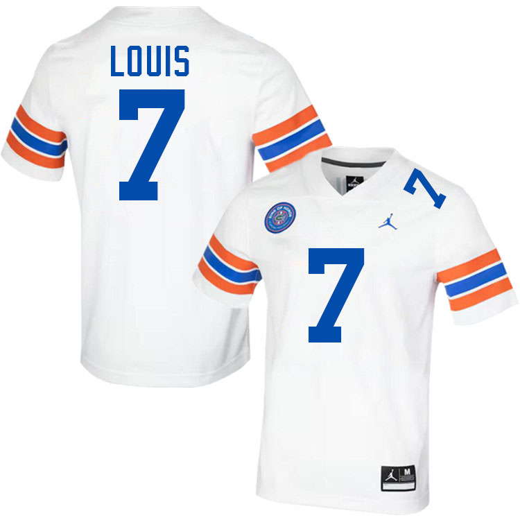 Byron Louis Florida Jersey,Florida Gators #7 Byron Louis Uniforms,Jersey Youth-Throwback White Byron Louis Florida Jersey,Florida Gators #7 Byron Louis Uniforms,Jersey Youth-Throwback White
